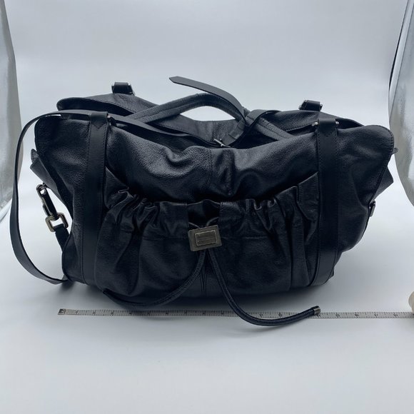 Burberry Black Leather Large Bag/Tote - Picture 1 of 10
